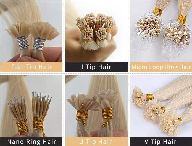 Wholesale Nano Bead Remy Raw Hair Nano Ring